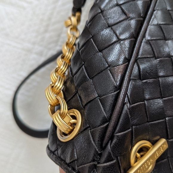 *SOLD* Vtg Bottega Veneta Intrecciato Bucket Bag - Picture 5 of 8